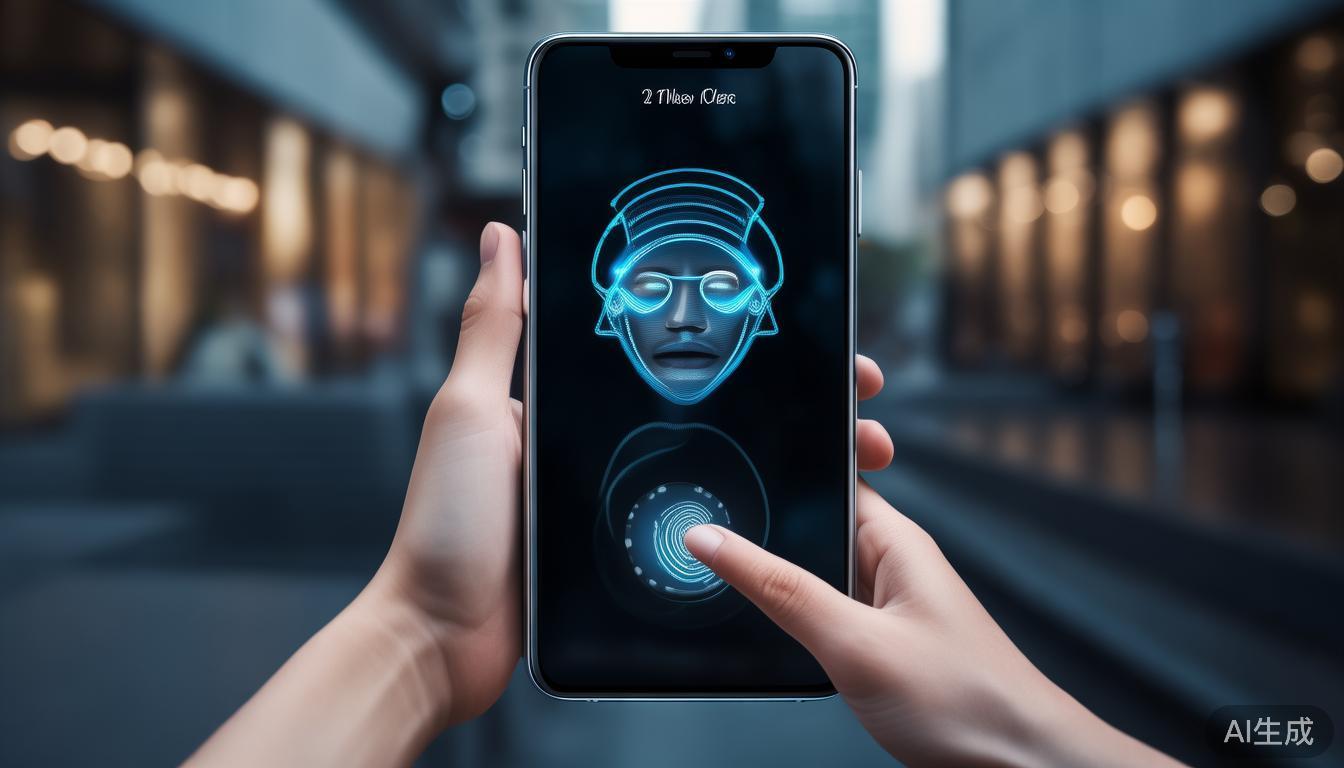 指纹识别与面部识别：随着手机硬件的普及，指纹和面部